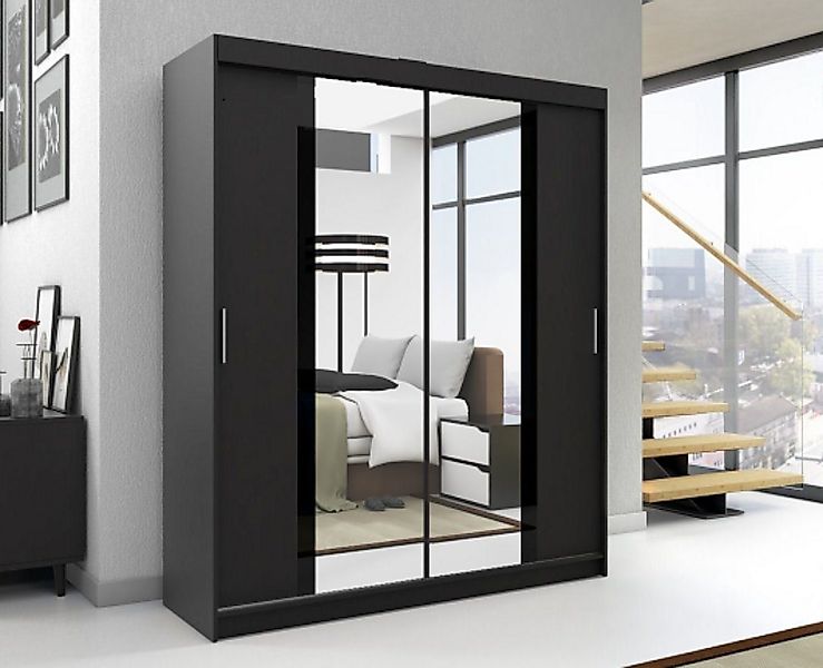 A&J MöbelLand GmbH Schiebetürenschrank BRANI mit Soiegel (TOP ANGEBOT! Gerä günstig online kaufen