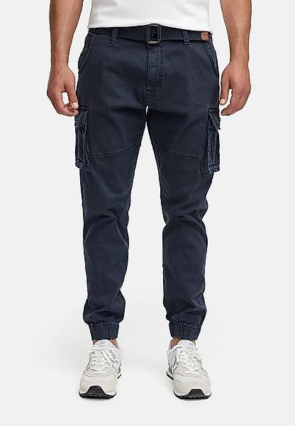Indicode Cargohose Herren Kerr Cargo Hose Herrenhose aus elastischer Baumwo günstig online kaufen