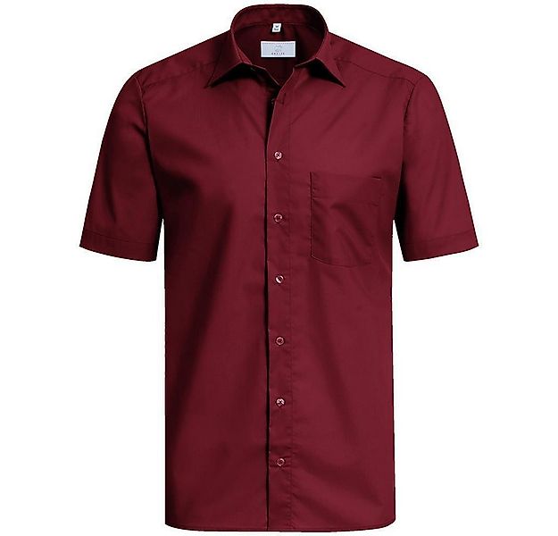 GREIFF Kurzarmhemd Greiff Corporate Hemd BASIC Herren OEKO TEX® Bordeaux 35 günstig online kaufen