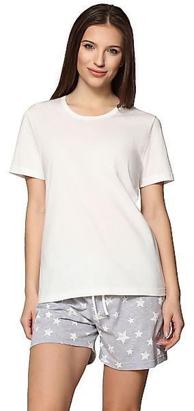 Merry Style Schlafanzug Damen Pyjama Zweiteiler günstig online kaufen