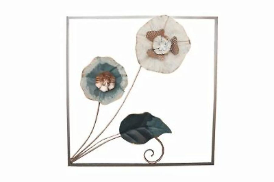 NTK-Collection Wanddeko Silhouette Blume bunt günstig online kaufen
