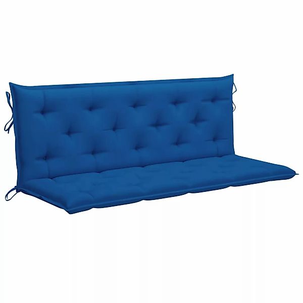 Auflage Für Hollywoodschaukel Blau 150 Cm Stoff günstig online kaufen