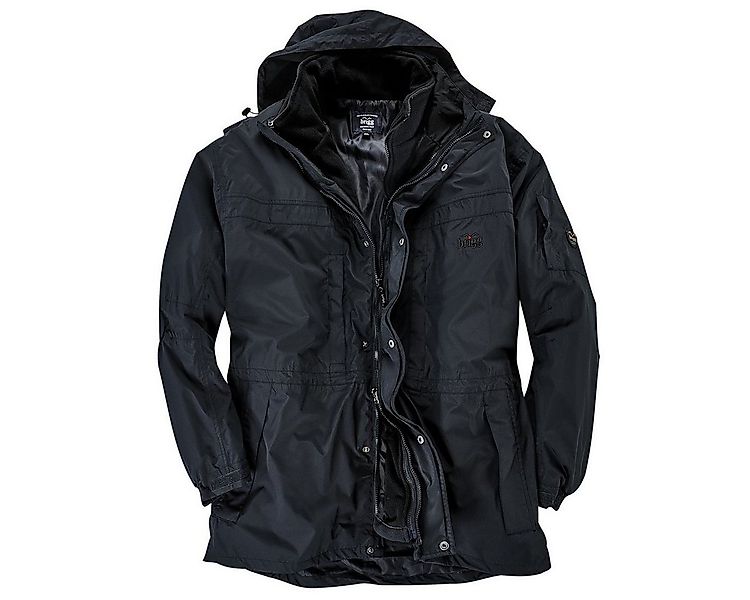 Brigg Funktionsjacke Brigg Übergrößen 3in1 Funktions-Winterjacke schwarz günstig online kaufen