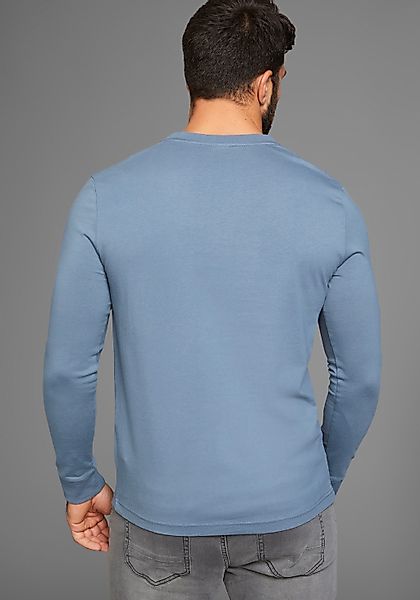 H.I.S Henleyshirt, mit Knopfleiste - NEUE KOLLEKTION günstig online kaufen