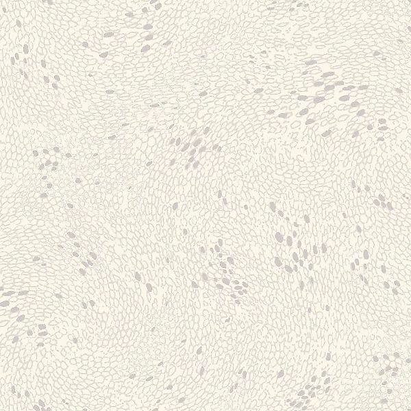 Vliestapete Perlentapete Croco Warm Winter 10,05 m x 0,53 m Weiß FSC® günstig online kaufen