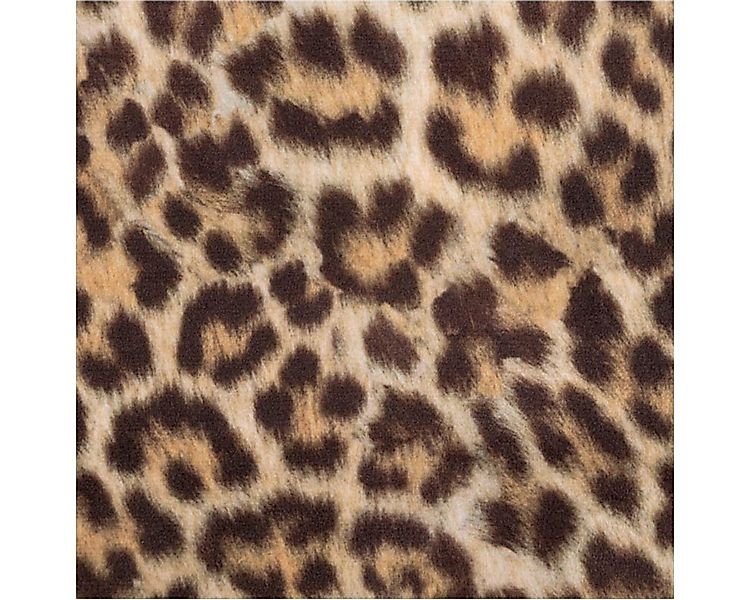 SCHÖNER LEBEN. Stoff Samt Stoff Polsterstoff Vorhangstoff Felins Leo braun günstig online kaufen