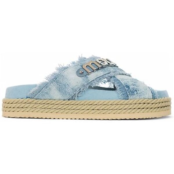 Mou  Sneaker Criss-Cross Sandale Denim Hellblau günstig online kaufen