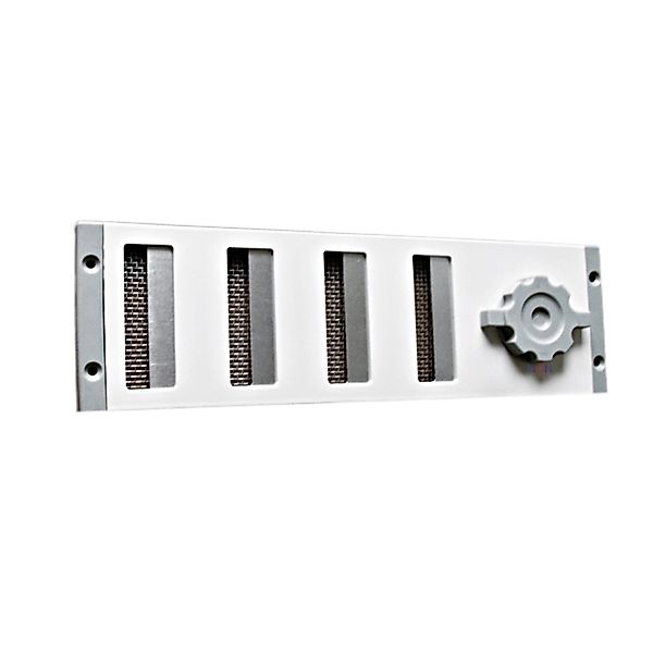 Häusler Lüftungsgitter LG 3009 SW Schiebegitter Alu Weiß 300 x90mm Abluftgi günstig online kaufen