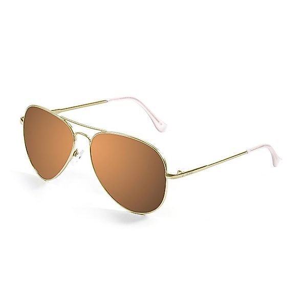 Lenoir Eyewear Aviator Flat Sonnenbrille CAT3 Gold Metal Frame With Space B günstig online kaufen