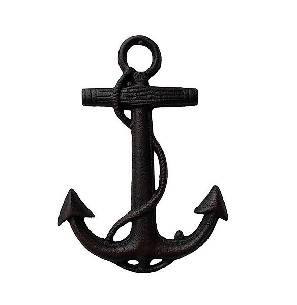 Deko-Impression Wanddekoobjekt Anker maritime Wand-Deko Gusseisen braun Mee günstig online kaufen