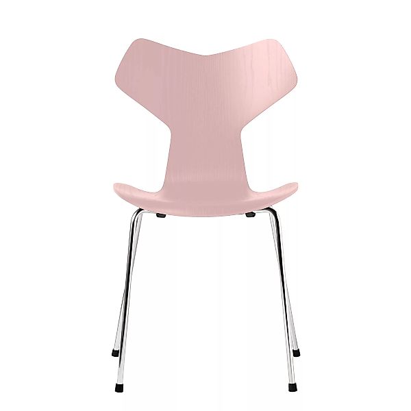Fritz Hansen - Grand Prix™ Stuhl gefärbte Esche - blassrosa/Sitzfläche gefä günstig online kaufen