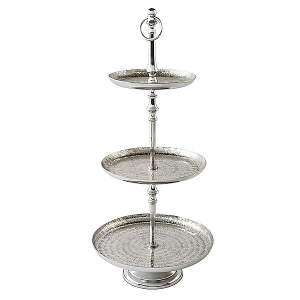 riess-ambiente Dekoetagere ORIENT 65cm silber (Einzelartikel, günstig online kaufen