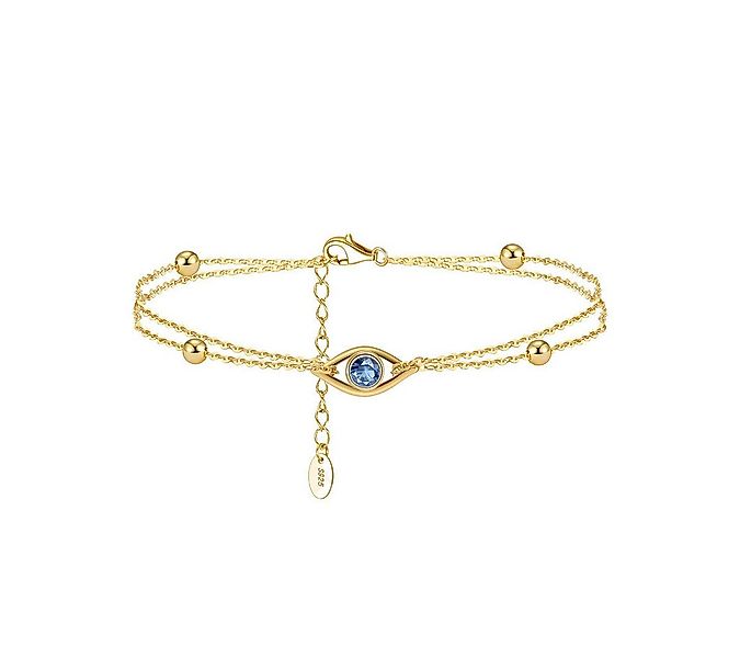 Suzan Gold Silberarmband Suzan Gold® Vergoldetes Armband aus 925 Silber mit günstig online kaufen