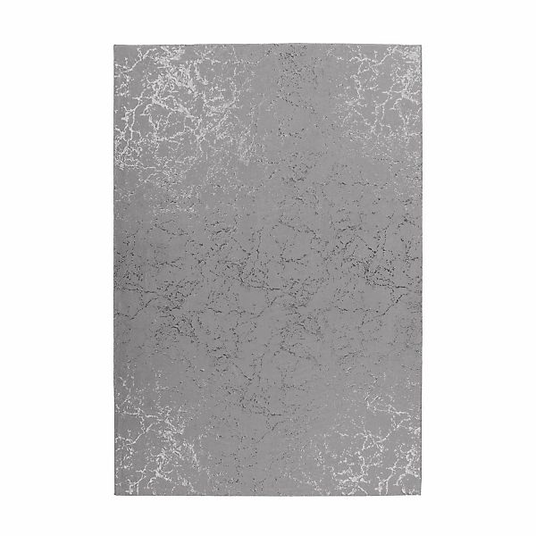 MeGusta Kurzflor Teppich Modern Taupe - Silber 120x170 cm Magdalena günstig online kaufen