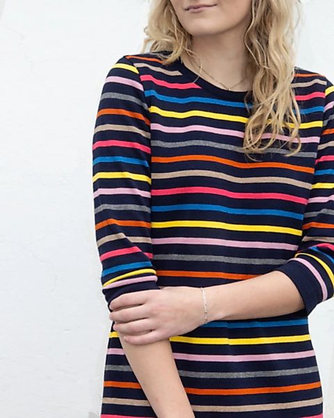 Flora Cotton Stripe Dress günstig online kaufen