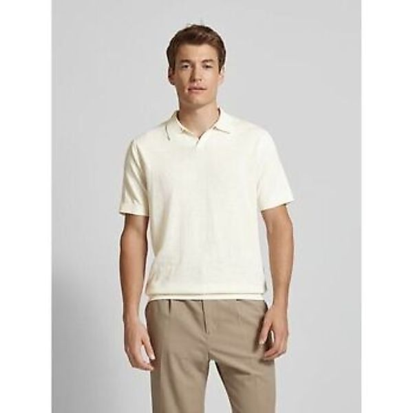 Selected  Pullover 16090124 LAKE LINEN POLO-EGRET günstig online kaufen