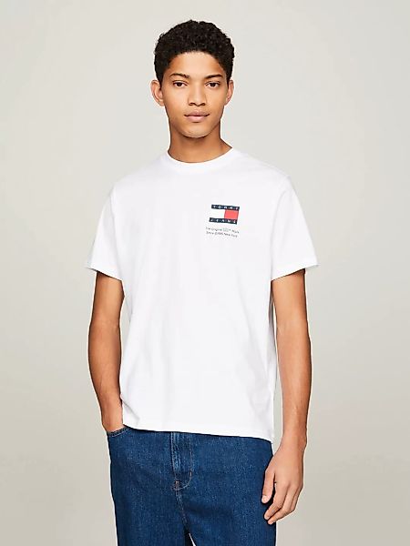 Tommy Jeans T-Shirt "TJM SLIM 2PACK S/S FLAG DNA TEE", mit großem Logodruck günstig online kaufen