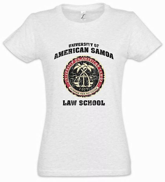 Urban Backwoods Print-Shirt University of American Samoa Damen T-Shirt Bett günstig online kaufen