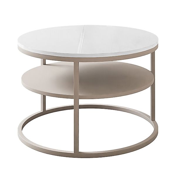 Lookway Couchtisch CIRI SLIM Kaschmir Hochglanz günstig online kaufen