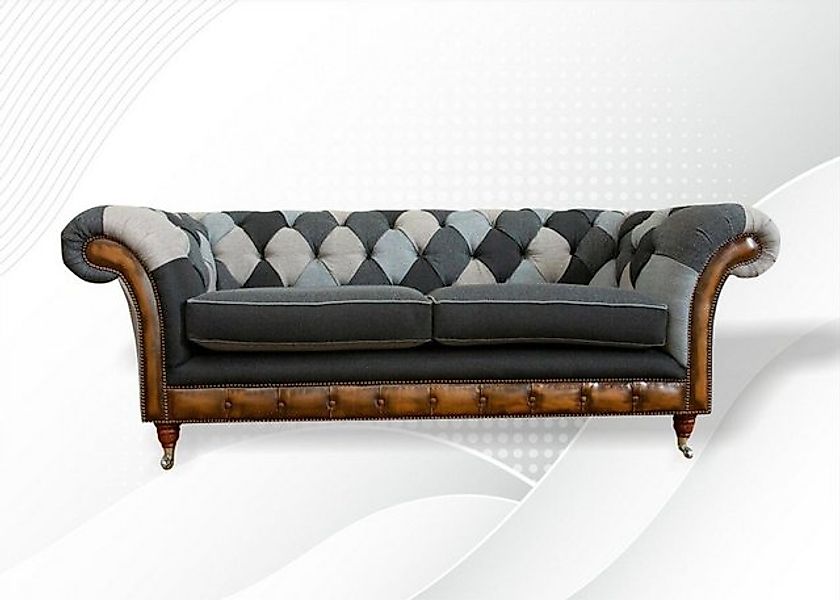 JVmoebel Chesterfield-Sofa Chesterfield Sofa hochwertig handgefertigt massi günstig online kaufen