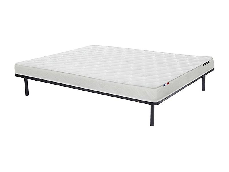 Matratzen-Lattenrost-Set - 140 x 200 cm - Kaltschaummatratze - Stärke 15 cm günstig online kaufen