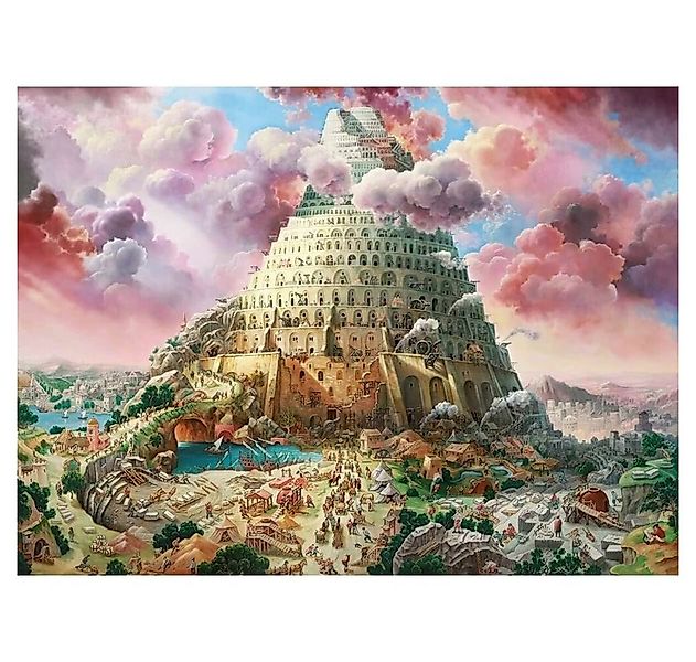 Castorland Puzzle Puzzle Turm von Babel 3000 Teile, Puzzleteile günstig online kaufen