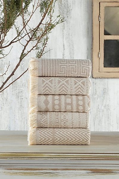 L'Essentiel Maison Handtuch Set Maya, Baumwolle (Set, 5-St), 5-teilige Hand günstig online kaufen