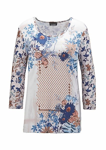 GOLDNER Print-Shirt "Kurzgröße Druckshirt in einzigartigem Look" Ohne günstig online kaufen