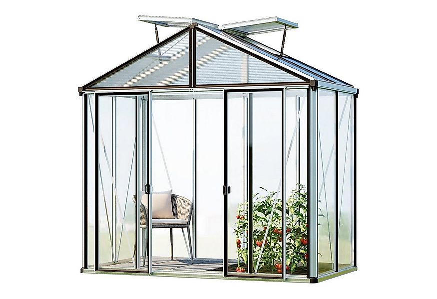 GFP Gewächshaus Glasgewächshaus Hera 2 günstig online kaufen