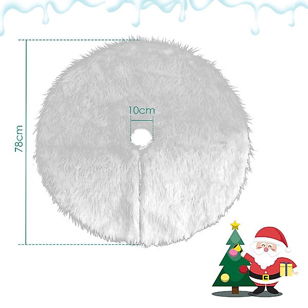 Clanmacy Weihnachtsbaumdecke Weihnachtsbaumdecke,Baumteppich Weihnachten ru günstig online kaufen