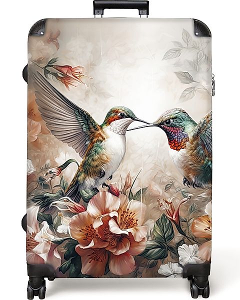 NoBoringSuitcases.com© Hartschalen-Trolley Kolibri - Vögel - günstig online kaufen