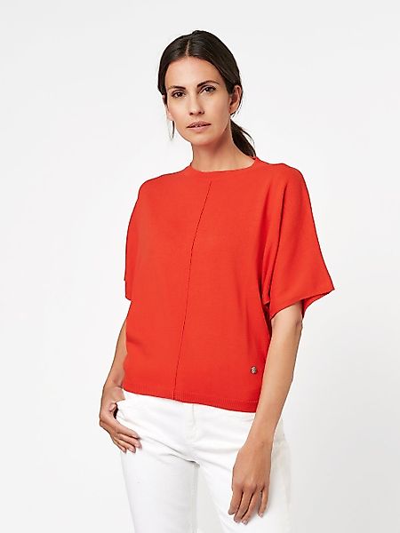 TONI Kurzarmpullover Gea mit kurzen Fledermausärmeln günstig online kaufen