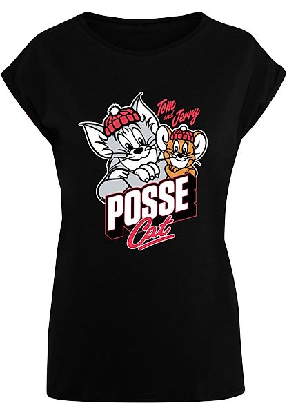 ABSOLUTE CULT T-Shirt "ABSOLUTE CULT Damen Ladies Tom and Jerry - Posse Cat günstig online kaufen