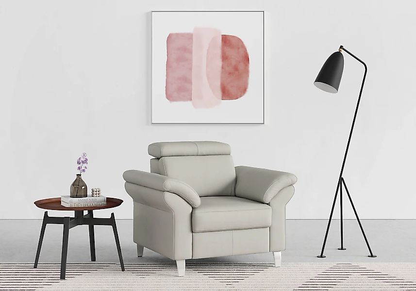 sit&more Sessel "Arngast" inklusive Federkern und Kopfteilverstellung günstig online kaufen