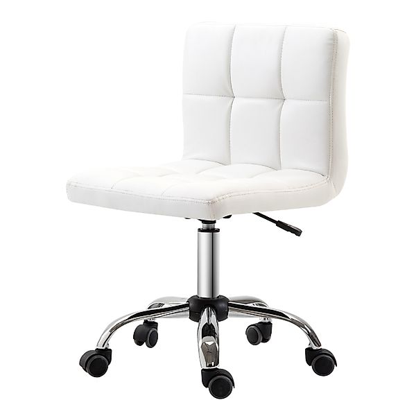 HOMCOM Bürostuhl, Ergonomischer Schreibtischstuhl ohne Armlehne, Höhenverst günstig online kaufen