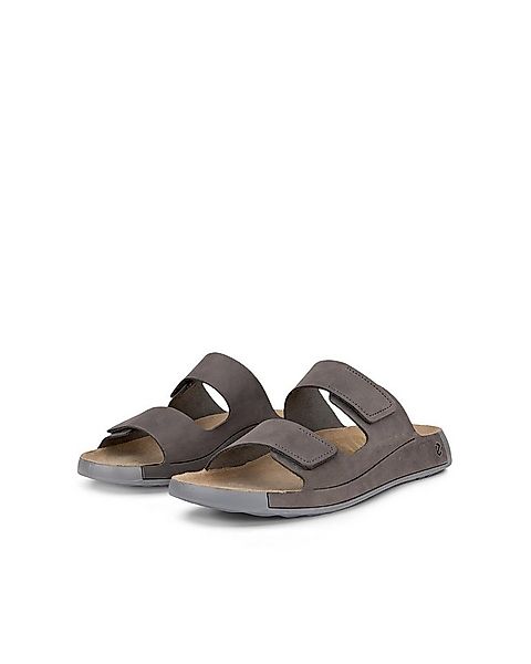 Ecco Cozmo M Pantolette Sommerschuh, Schlappen, Klettschuh mit dezenten Zie günstig online kaufen