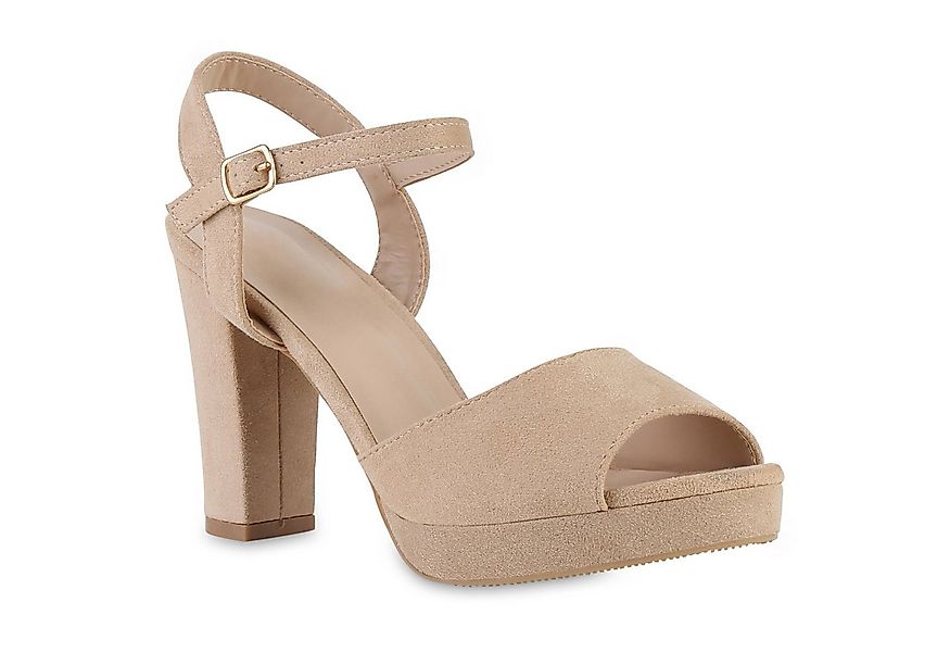 VAN HILL 841574 Riemchensandalette Damen Riemchensandaletten Sandaletten Pl günstig online kaufen