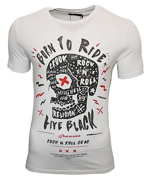 Religion Print-Shirt RELIGION Clothing Herren T-Shirt BORN TO RIDE günstig online kaufen