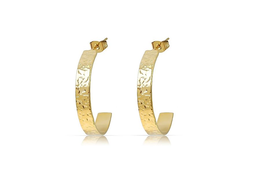 Made by Nami Paar Creolen in Gold, Wasserfest aus Edelstahl, Schmuck Damen günstig online kaufen