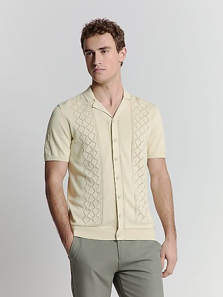 NO EXCESS T-Shirt "No Excess Poloshirt mit kurzen Ärmeln" günstig online kaufen