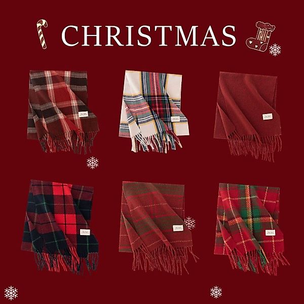 Blusmart Modeschal Herbst und Winter Weihnachten günstig online kaufen