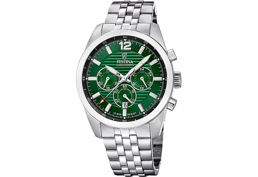 Festina Chronograph Timeless Chronograph F20742/5, Quarzuhr, Armbanduhr, He günstig online kaufen