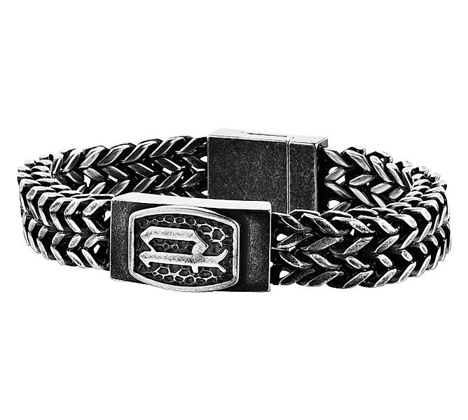 Police Gliederarmband Herren Armband Armschmuck Armkette Edelstahl Police P günstig online kaufen