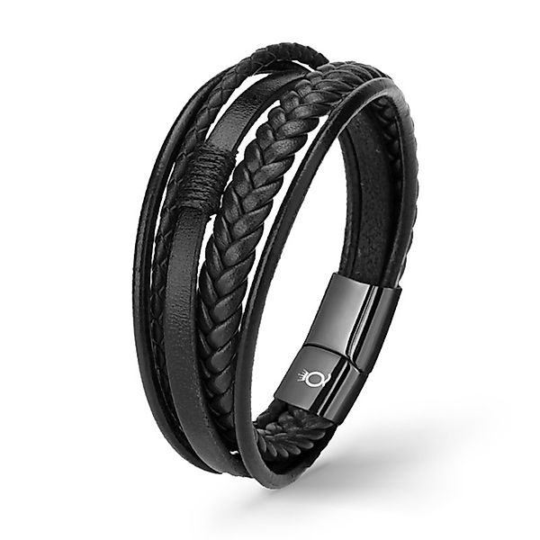 UNIQAL.de Lederarmband Lederarmband Herren "BROWN STYLE" günstig online kaufen