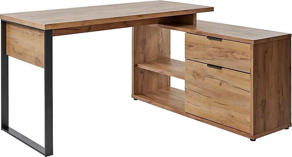 Jahnke Eckschreibtisch LOOP C 150 E günstig online kaufen