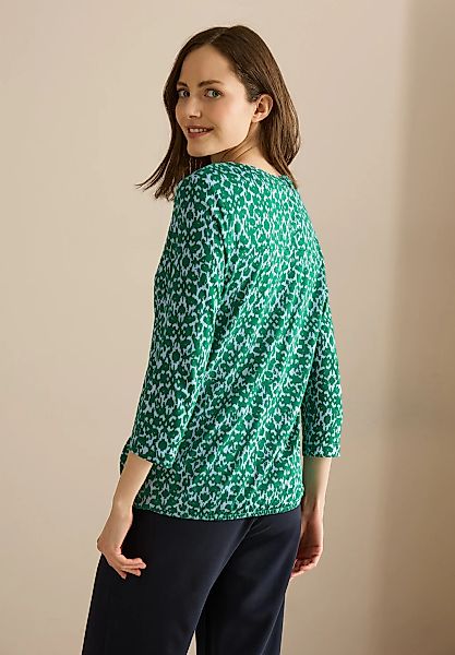 Cecil 3/4-Arm-Shirt, mit Minimal-Print und im Tunika-Look günstig online kaufen