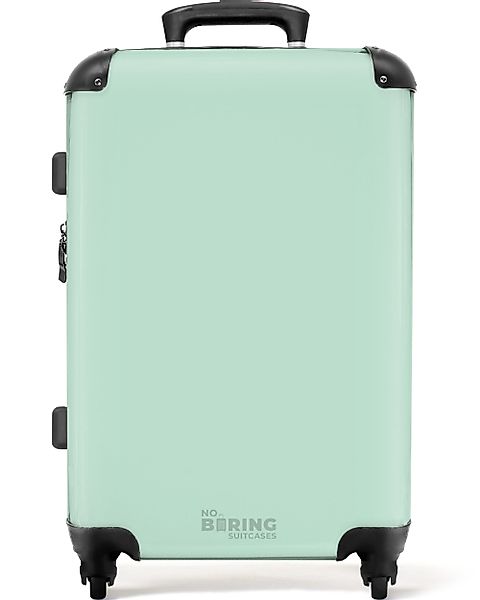 NoBoringSuitcases.com© Hartschalen-Trolley Pastellgrün 67 cm - günstig online kaufen
