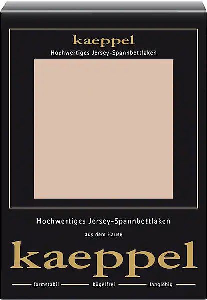 Kaeppel Spannbettlaken »Single Jersey Mako Elasthan«, aus 97% Baumwolle und günstig online kaufen