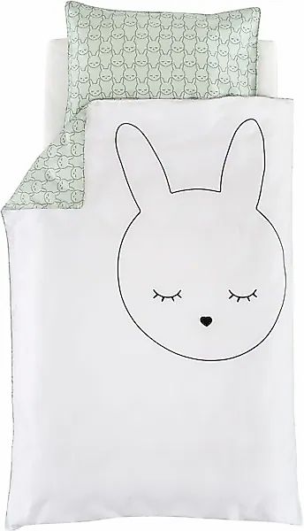 Träumeland Babybettwäsche »kuschelweiche Bettwäsche Kuschelhase« günstig online kaufen