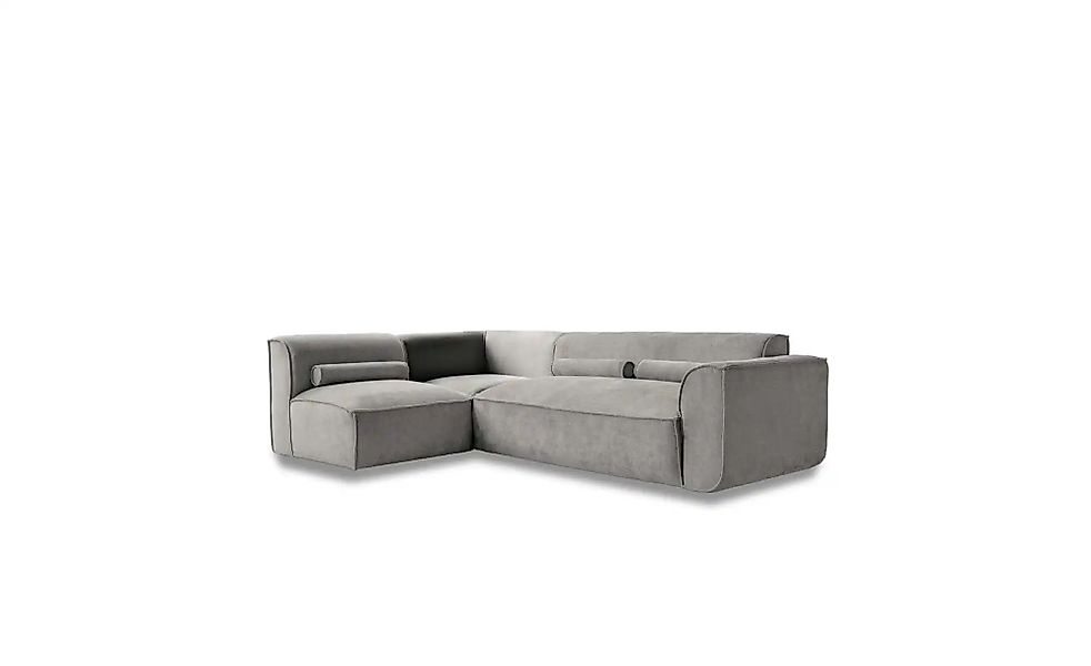 Miuform Ecksofa modular Flex Felix ¦ grau ¦ Maße (cm): B: 265 H: 70 Polster günstig online kaufen